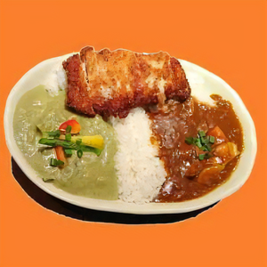 ダブルカレーカツ Double curry cutlet