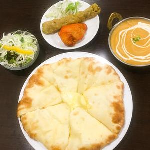 チーズナンセット Cheese Nan Bread Meal