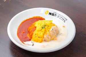 トマトキノコオムライス