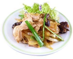 生姜焼き定食 Ginger Pork Stir-Fry Set Meal