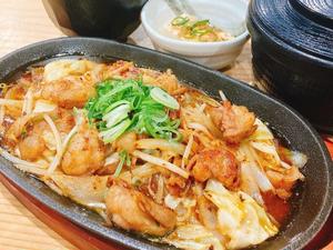 【人気NO.2】国産ホルモン鉄板焼き定食