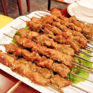 ロバ肉串5本(心肉5只)