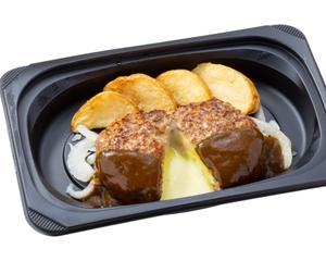 (おかず)チーズINハンバーグ