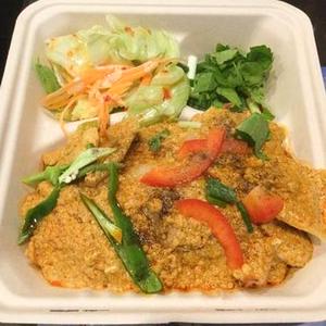 プーニムパッポンカリー(ソフトシェルと卵のカレー炒め)