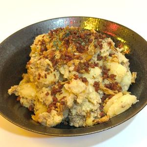 牛タンミンチポテサラ