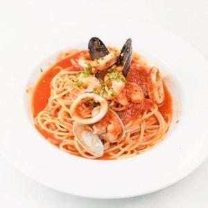 人気No2ペスカトーレ 海の幸のトマトソース Pescatore with Seafood Tomato Sauce