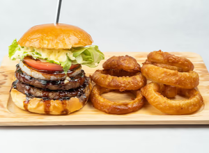 てりやきバーガーダブルオニオンリングセット