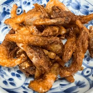小エビの唐揚げピリ辛麻婆味