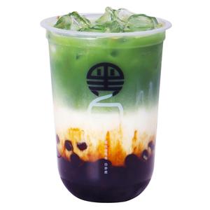抹茶黒糖タピオカミルク