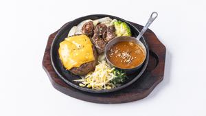 チーズハンバーグ弁当