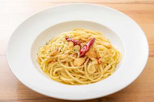 ペペロンチーノ・パスタ