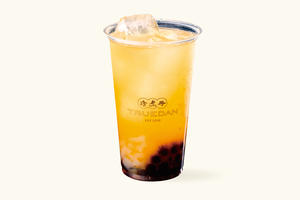 パッションフルーツティー タピオカ＆ナタデココ  Passionfruit Fruit Tea Tapioca ＆ Nata de Coco