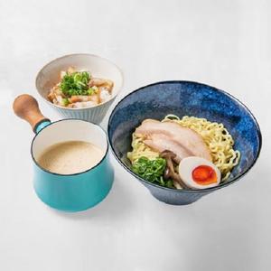 komugi白湯つけとミニ豚丼