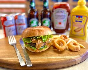 オーロラエッグバーガー