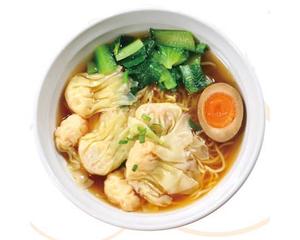 海老ワンタン麺(ワンタン5個)