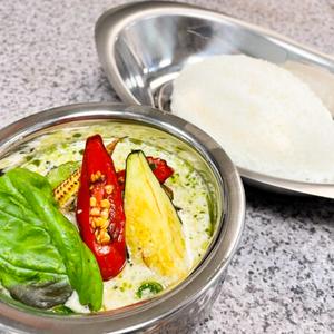タイ風グリーンカレー