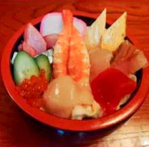 海鮮上ちらし