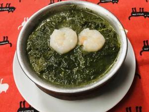 サグプラウン カレー /saag prawn curry