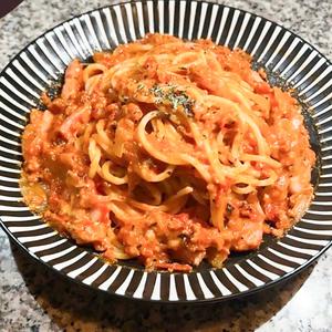 バジル香るトマトパスタ