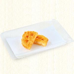 かつ庵 れんこんフライ Fried Lotus Root