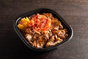 炭火たれ焼肉 白菜キムチ_牛カルビ丼