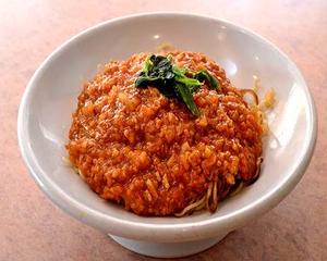 辛子あんかけ焼きそば Fried Noodles in Starchy Sauce with Spicy Peppers