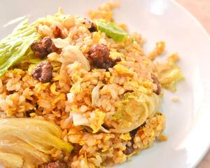 牛肉とレタスチャーハン Beef ＆ Lettuce Fried Rice