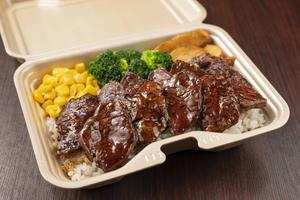 濃厚醤油だれ牛ハラミ弁当(ハラミ200g)