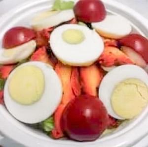 卵とチキンのサラダ【EGG ＆ CHICKEN SALAD】