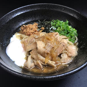 豚バラカルビ油そば