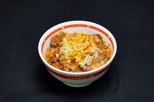ねぎガーリック焼き牛丼