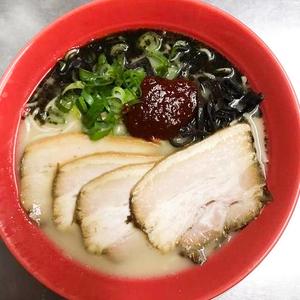 赤丸チャーシューと半チャーハン