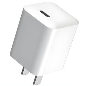 USB Type-C 充電器、コンパクト急速充電アダプター、20W、ホワイト、ケーブルなし