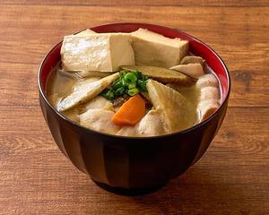 【単品】豆腐のせ豚汁 Soaked Tofu Tonjiru