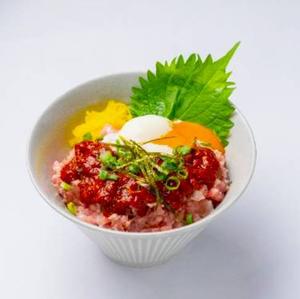 【韓国風】ピリ辛ユッケのねぎとろ丼