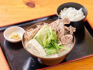 骨汁定食(大)