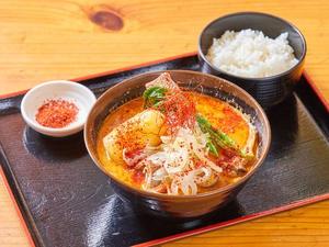 赤骨汁定食(大)