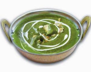 ほうれん草チキンカレーSet Sag chicken curry