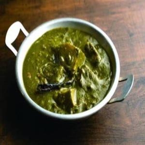 ほうれん草チキンカレーセット/sagchicken curry set