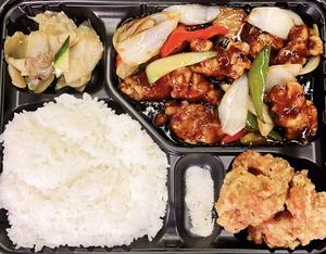 【当店おすすめ】黒酢酢豚弁当