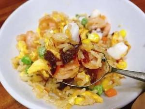 海鮮XO醤ソースチャーハン(海鮮XO醤炒飯)