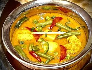 野菜カレー vegetable curry