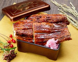 6.【松】香ばしうな重(1尾半) 6. [Deluxe] Fragrant Eel Rice Box (1 Whole ＆ Half Size)