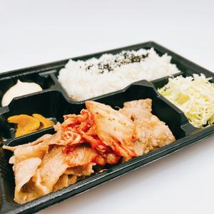 キムチこってり豚バラしょうが焼き弁当