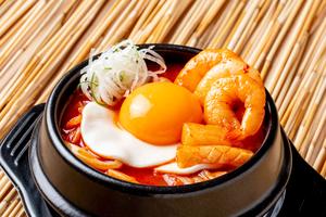 海鮮チーズスンドゥブうどん