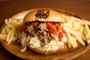 3pm Pulledpork &French fries