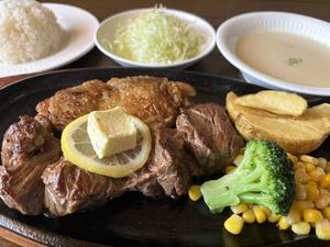 チキンステーキ＆特製ステーキ