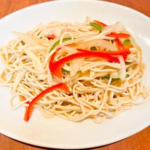 押し豆腐サラダ