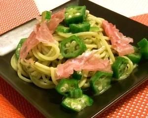 選べる具材とオクラのジェノベーゼ