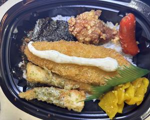 白身魚タルタル海苔弁当